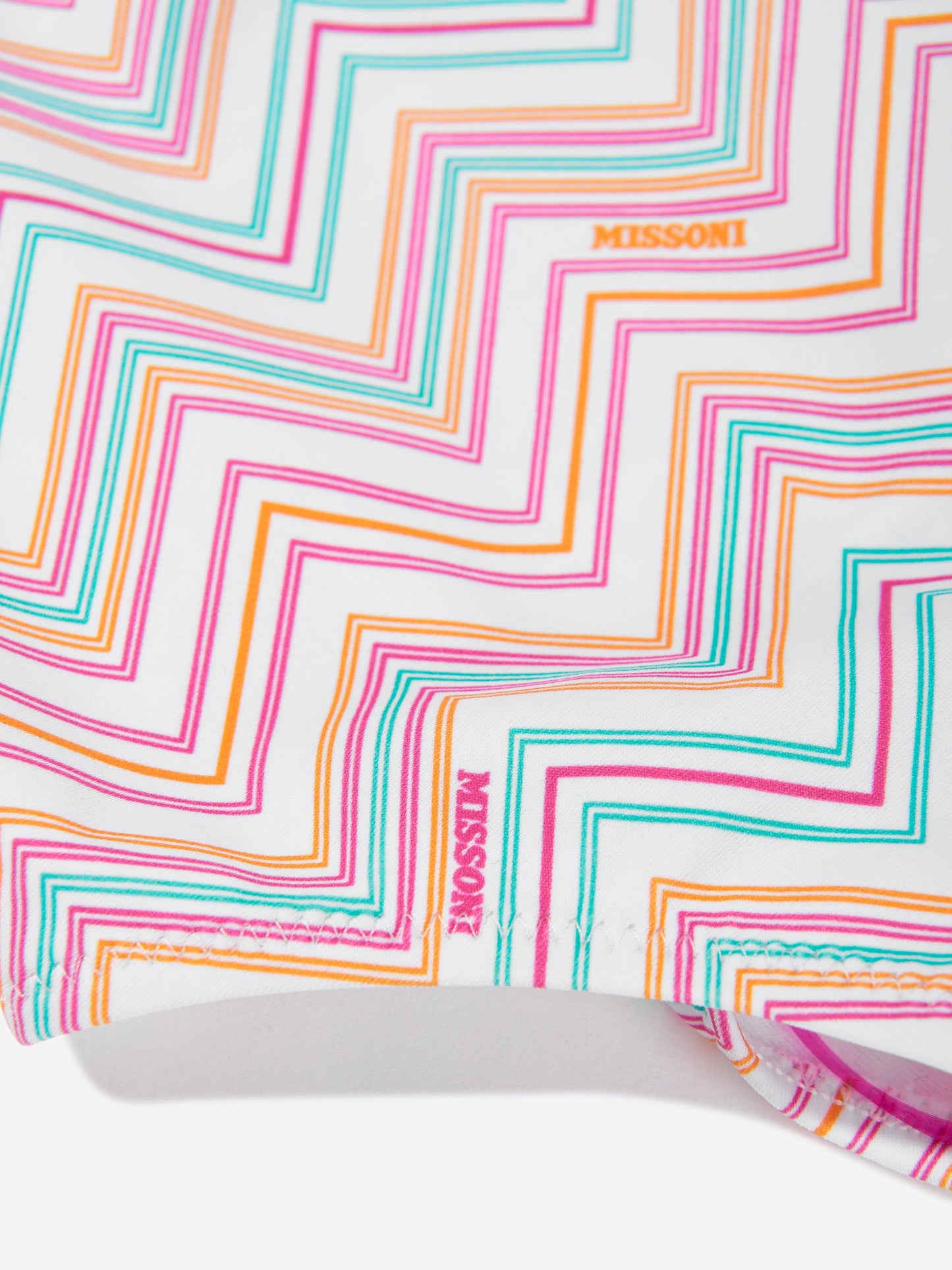 Baby Girls Zigzag Swimsuit in Multicolour