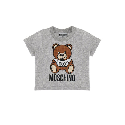 Baby Boys & Girls Grey Logo T-Shirt