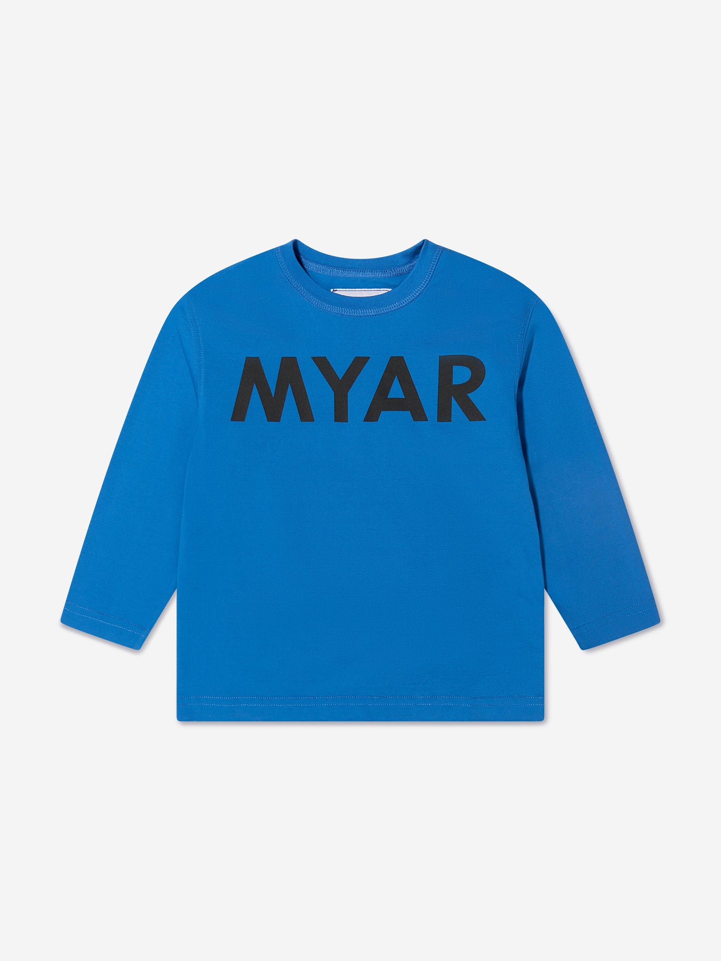 Myar 儿童长袖徽标 T 恤