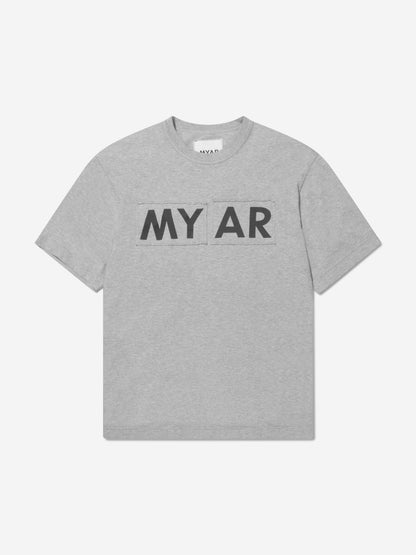 Myar 男童棉质徽标 T 恤