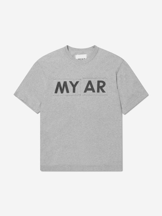 Myar 男童棉质徽标 T 恤