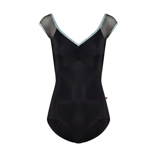 女士黑色"Elli/N-Black/Mesh Black/CV-Ice"芭蕾舞连体衣