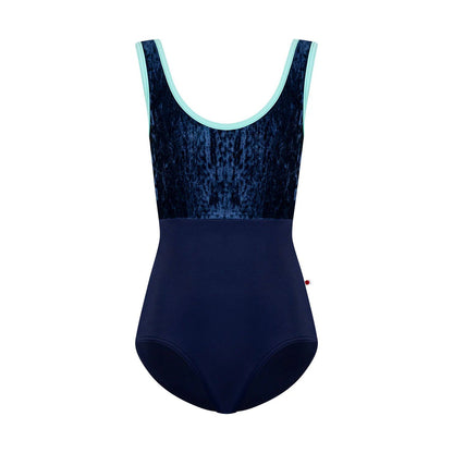 女童深蓝色"Anna/T-Cosmo/CV-Dark Blue/T-Frozen"芭蕾舞连体衣