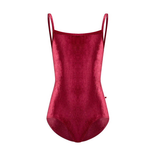 女童红色"Marisa/V-Cerise/V-Cerise"芭蕾舞连体衣