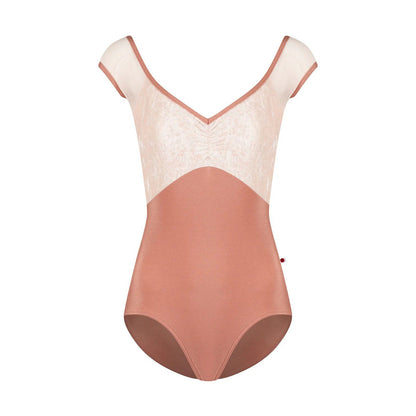 女士浅粉色"Elli/N-Rosewood/CV-Misty Rose/Mesh Blush/N-Rosewood"芭蕾舞连体衣