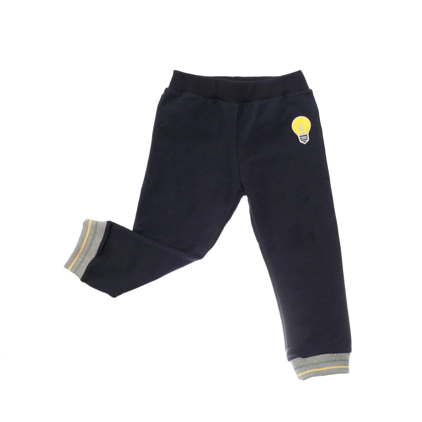 Baby Boys Navy Blue Lightbulb Printed Tracksuit