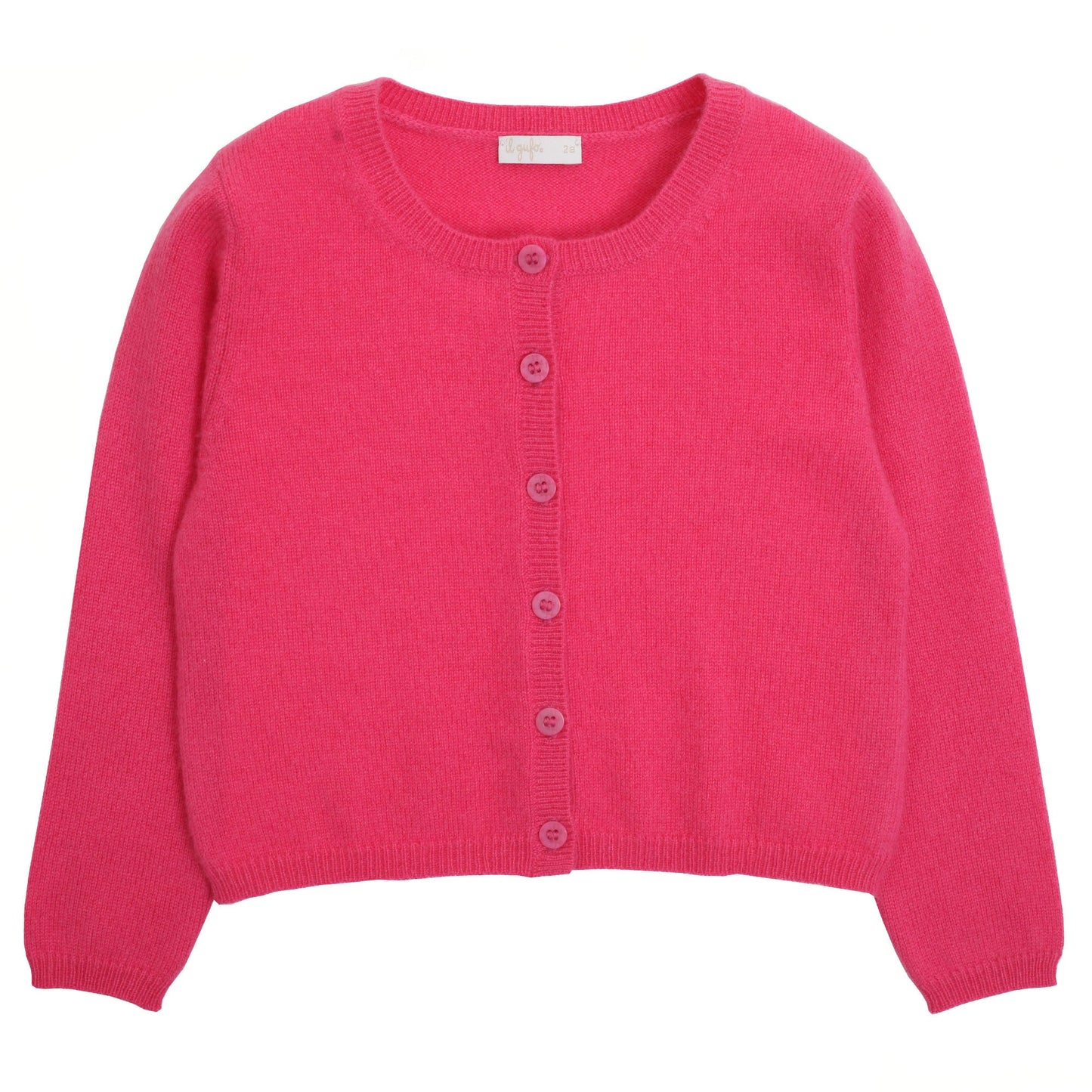 Girls Orchid Pink Cashmere Cardigan