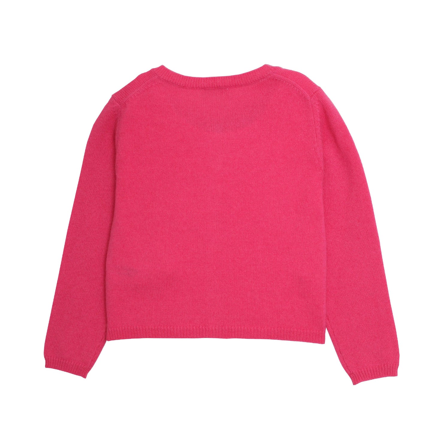 Girls Orchid Pink Cashmere Cardigan