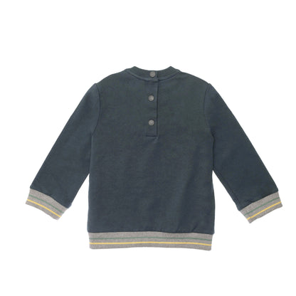 Baby Boys Green Lightbulb Printed Tracksuit