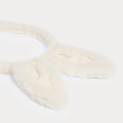 女童白色兔耳朵发箍