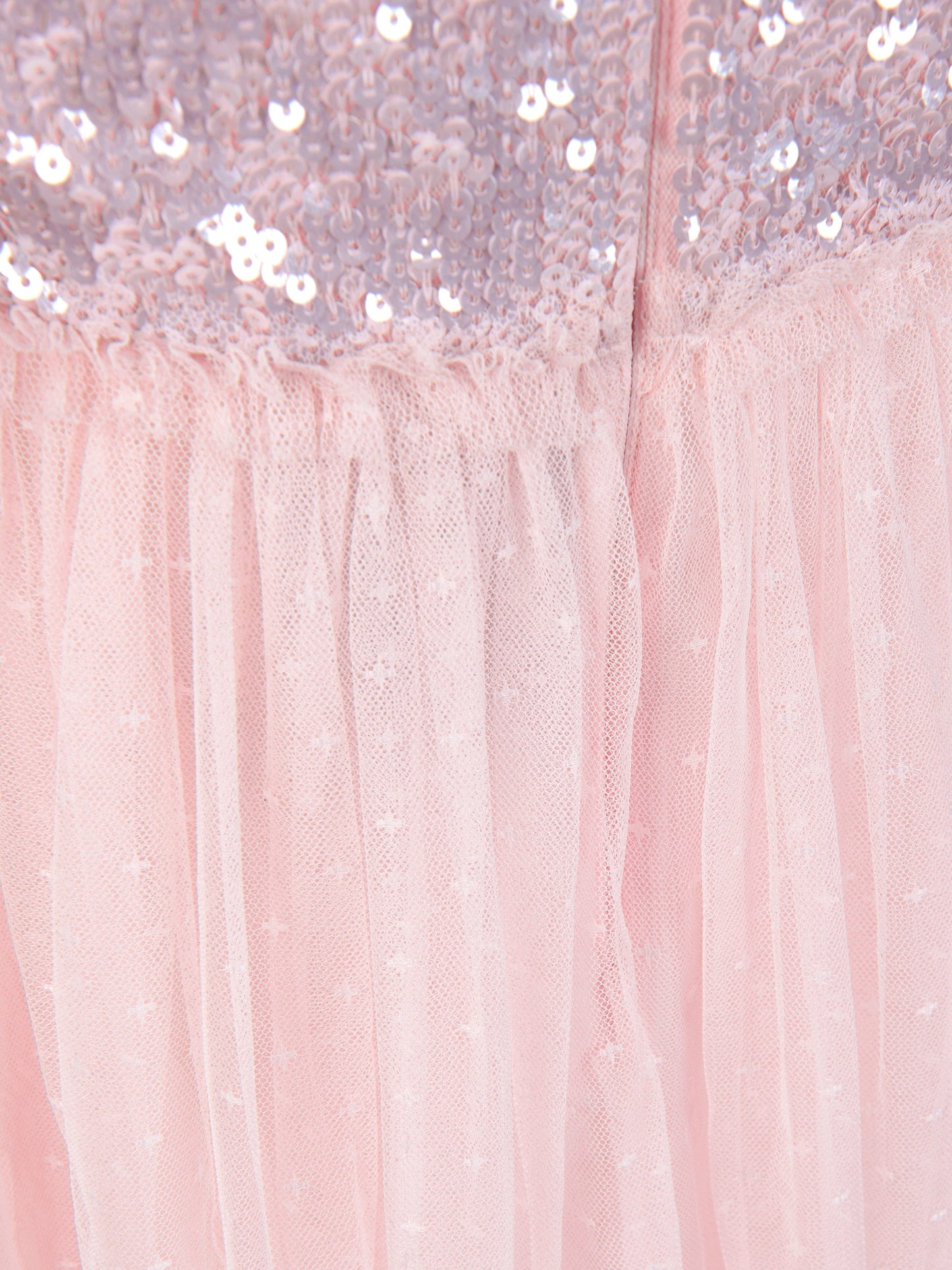 Needle & Thread 女童 Mila Gloss 紧身连衣裙（粉色）
