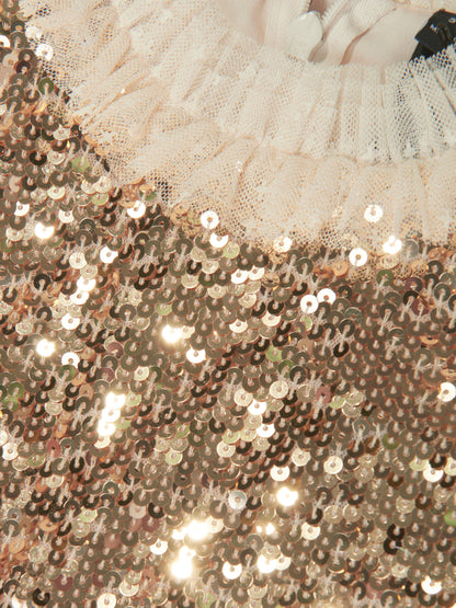 Needle & Thread 女童金色 Matilda 连衣裙