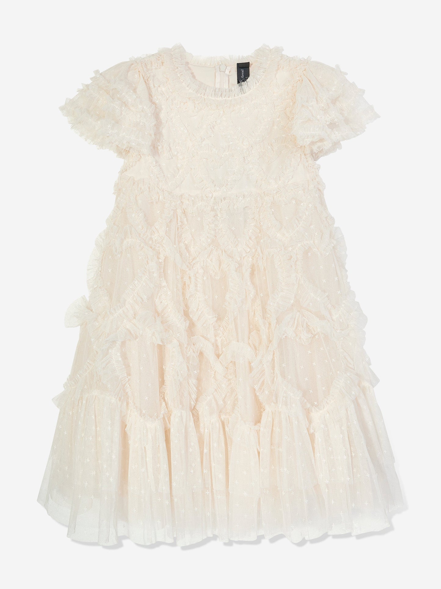 Needle & Thread 女童 Amorette 象牙色连衣裙