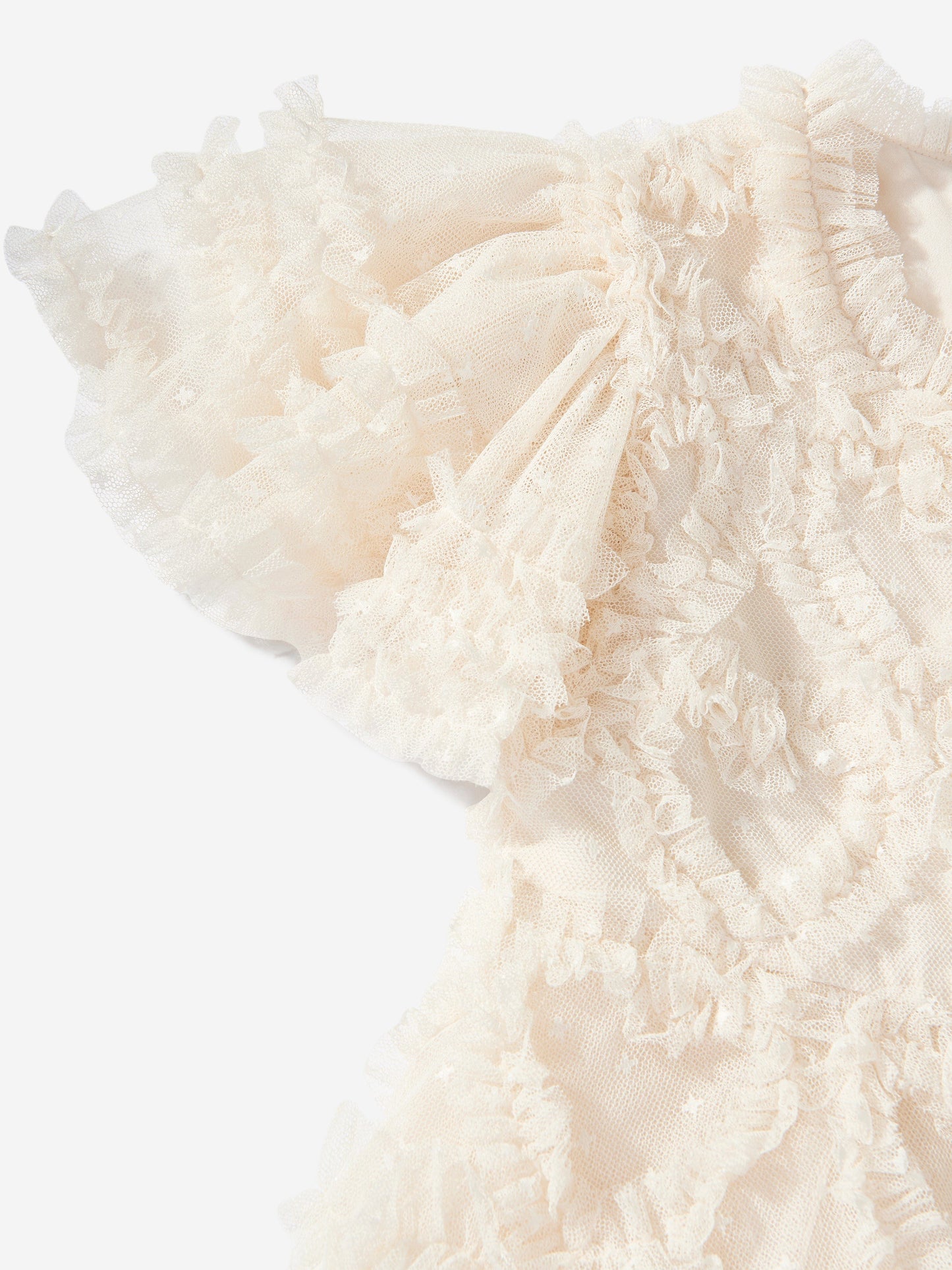 Needle & Thread 女童 Amorette 象牙色连衣裙