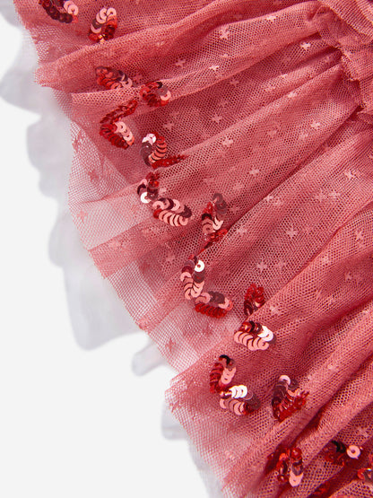 Needle & Thread 女童秋叶粉色连衣裙