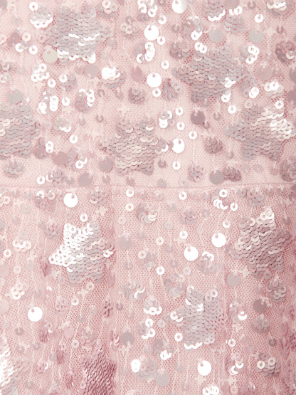 Needle & Thread Girls Shooting Stars Dress in Pink