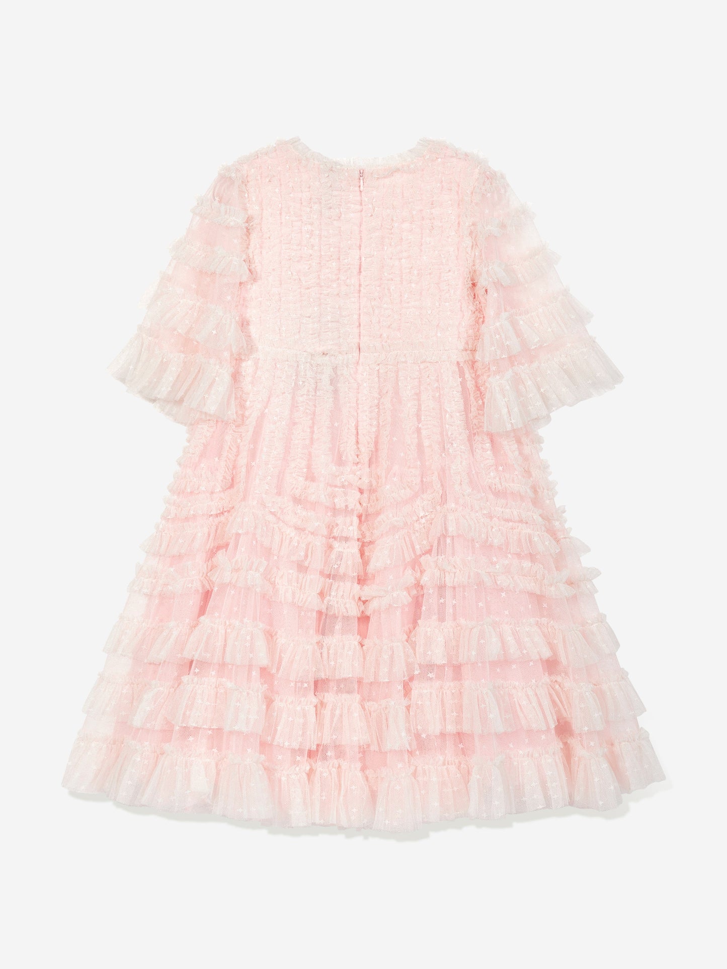 Needle & Thread Girls La Vie En Rose Dress in Pink
