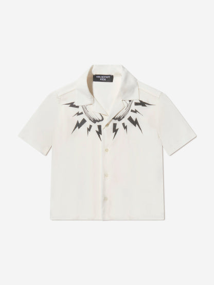 Neil Barrett Boys Branded Shirt