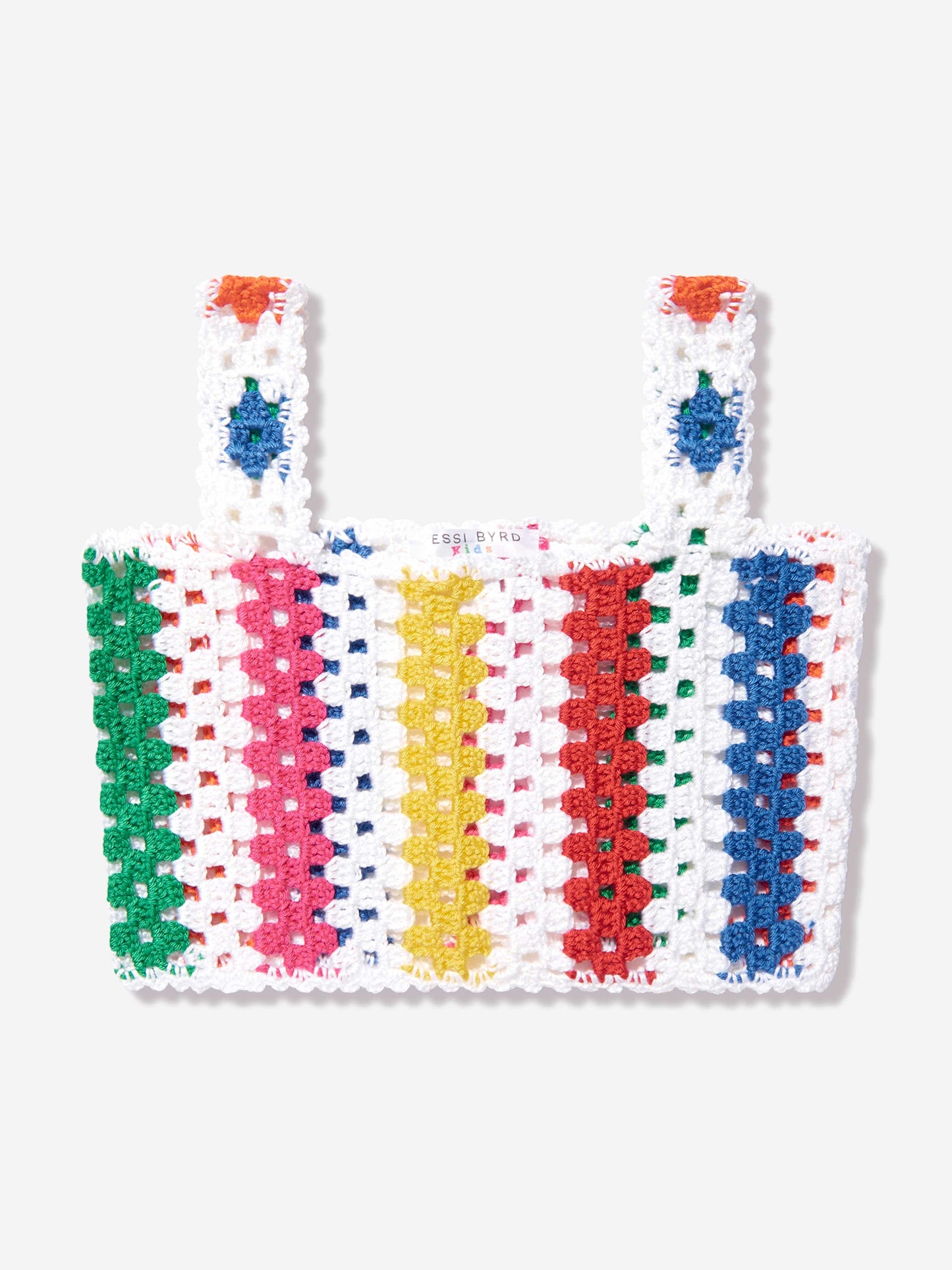 Nessi Byrd 女童条纹彩虹短款上衣（多色）