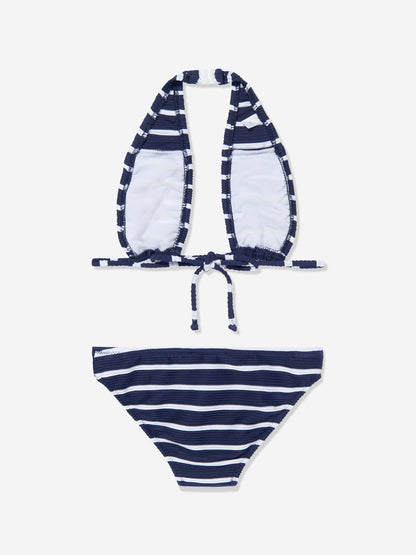 Nessi Byrd Girls Melo Bikini in Navy
