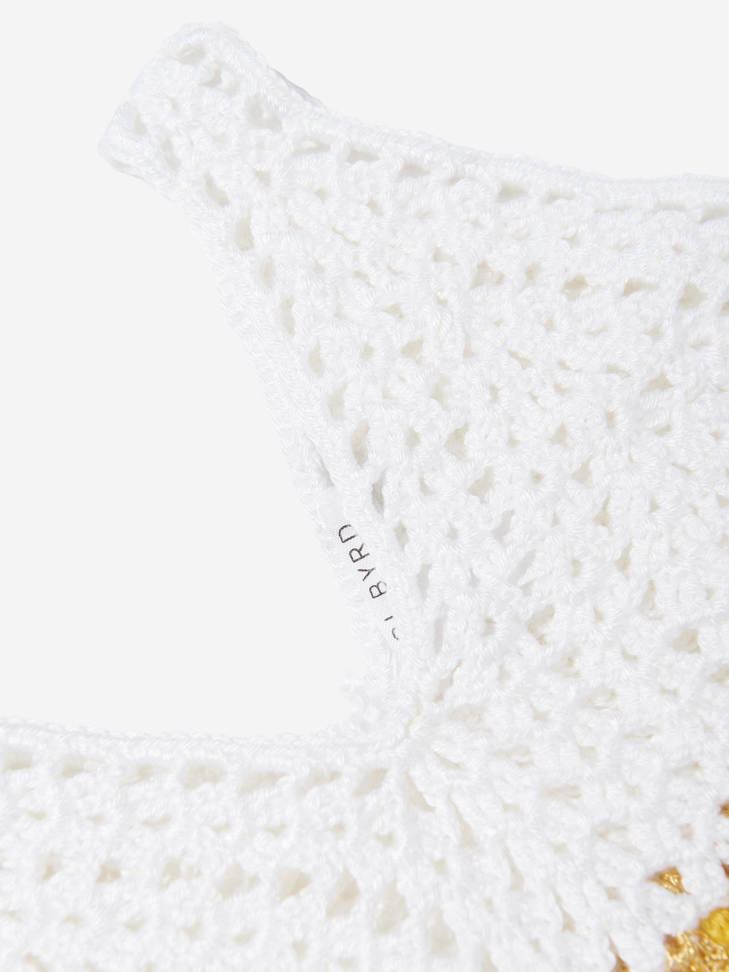 Girls Lavera Crop Top in White