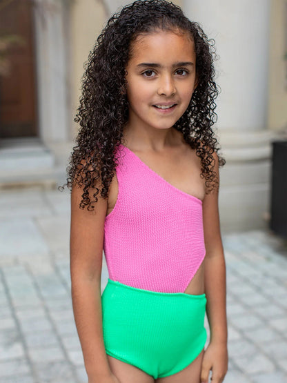 Girls Sariah Swimsuit in Pink