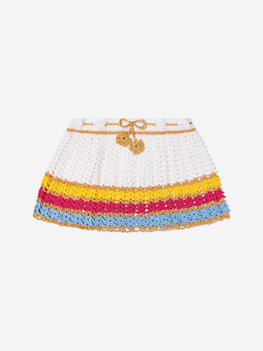 Girls Cerys Skirt in White