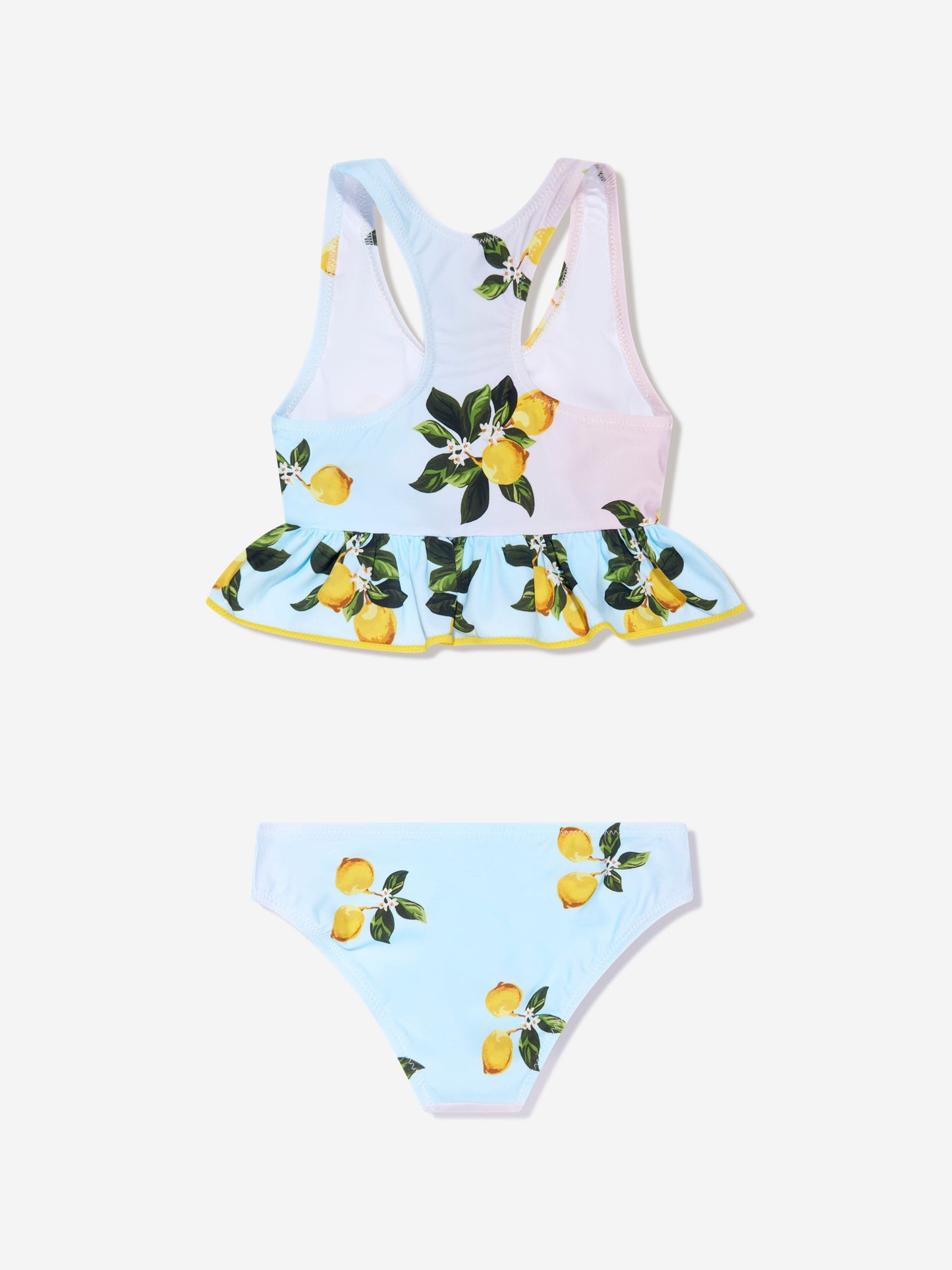 Nessi Byrd 女童 Ira Lemon 印花比基尼（多色）