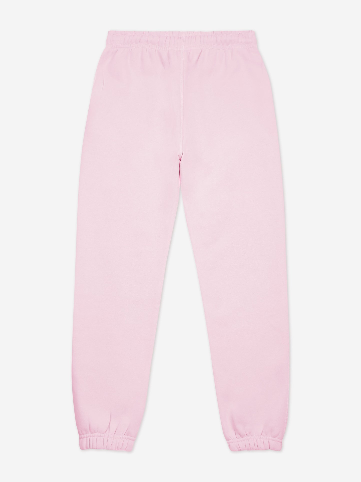 New Balance Girls Brush Back Small Logo Joggers in Pink