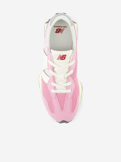 New Balance 女童 327 运动鞋（粉色）