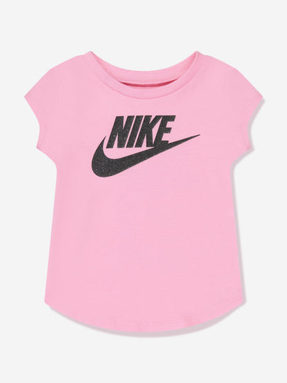 Nike 女童 Futura T 恤（粉色）