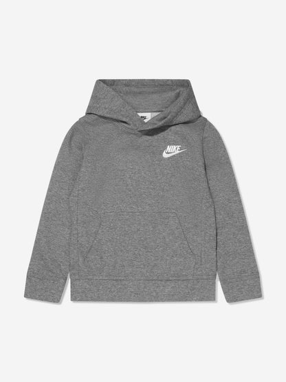 Nike Boys Club Fleece PO 灰色连帽衫