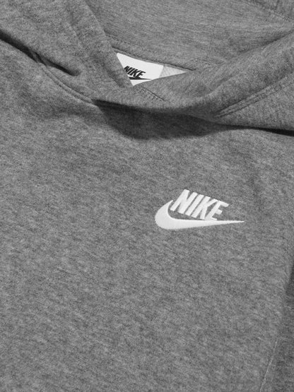Nike Boys Club Fleece PO 灰色连帽衫