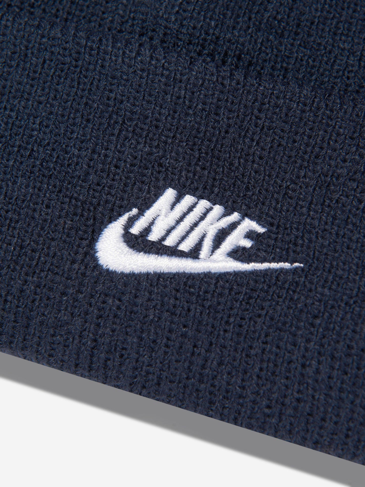 Nike Boys Futura Beanie Hat And Gloves Set in Navy