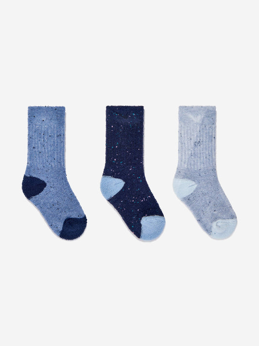 Nike 男童 3 双装 Nep Nike 靴袜套装（海军蓝）