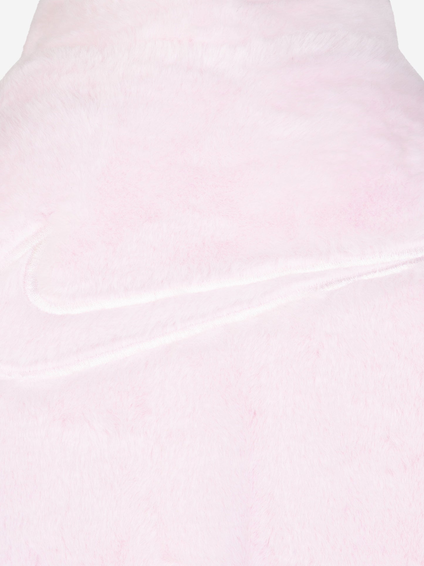 Nike Girls Faux Fur Jacket in Pink
