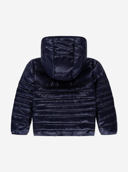 Nike Boys Fill Quilted Jacket in Navy