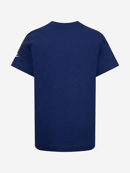 Nike Kids Club Seasonal Jersey T-Shirt in Navy