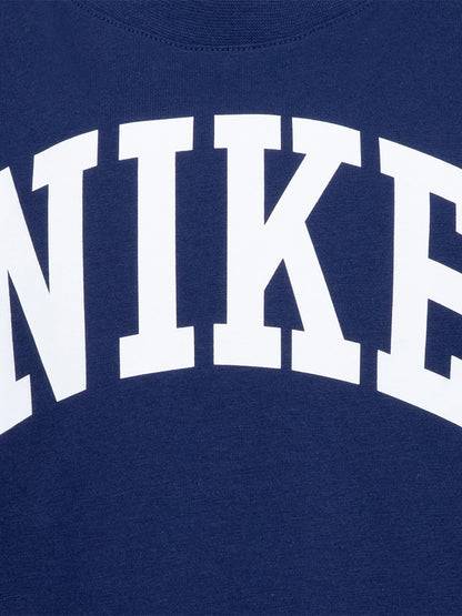 Nike Kids Club Seasonal Jersey T-Shirt in Navy