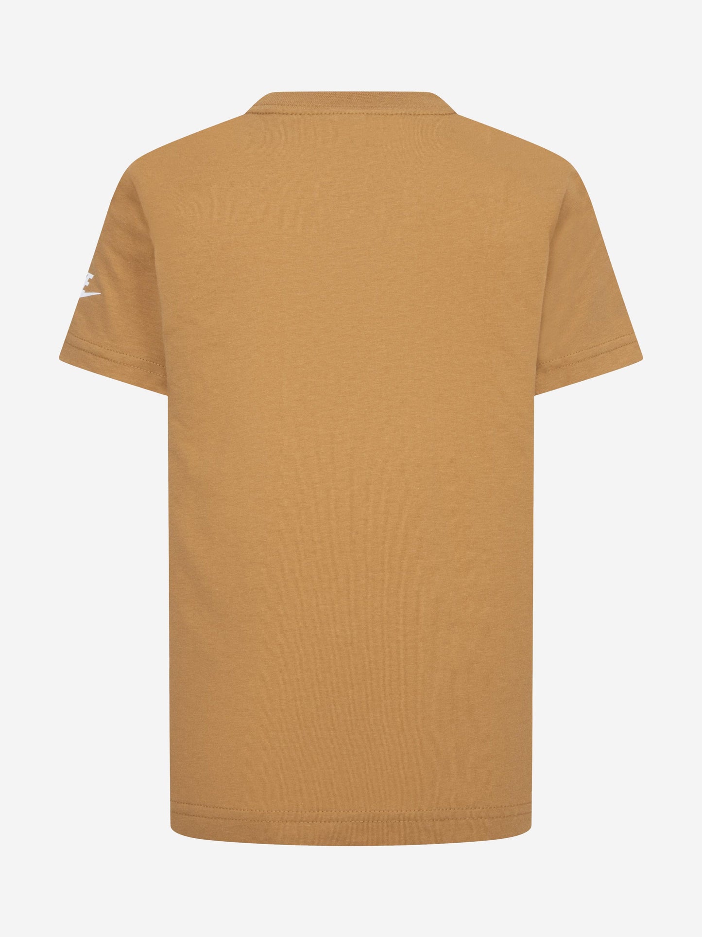 Nike Kids Club Seasonal Jersey T-Shirt in Beige