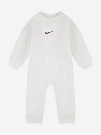 Nike Baby Readyset Romper in Ivory