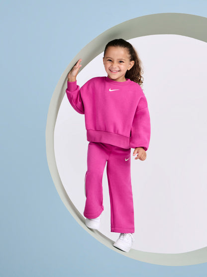 Girls Shine Logo Tracksuit in Purple