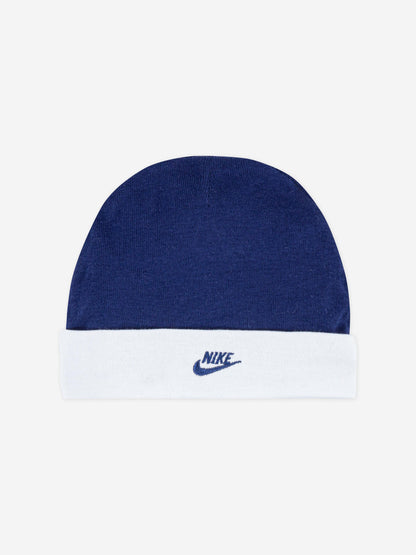 Nike Baby Boys Futura Hat and Bootie Set in Blue