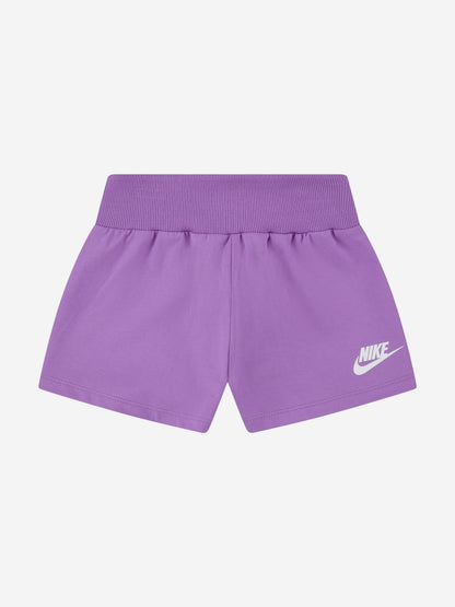 Girls Jersey Shorts in Purple