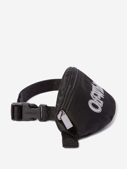 Off-White Kids Big Bookish Belt Bag in Black 927cm)