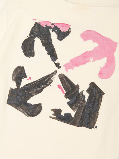 女童 Arrow 腈纶 T 恤（象牙色）