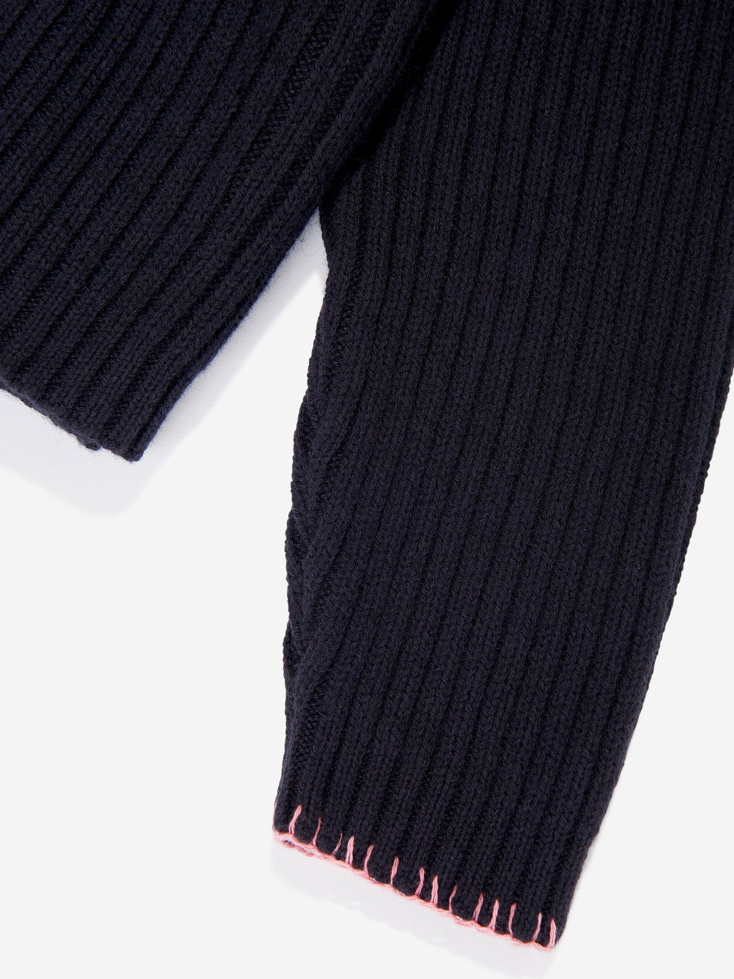 Off-White 女童 Off Stamp 透明罗纹套衫（黑色）