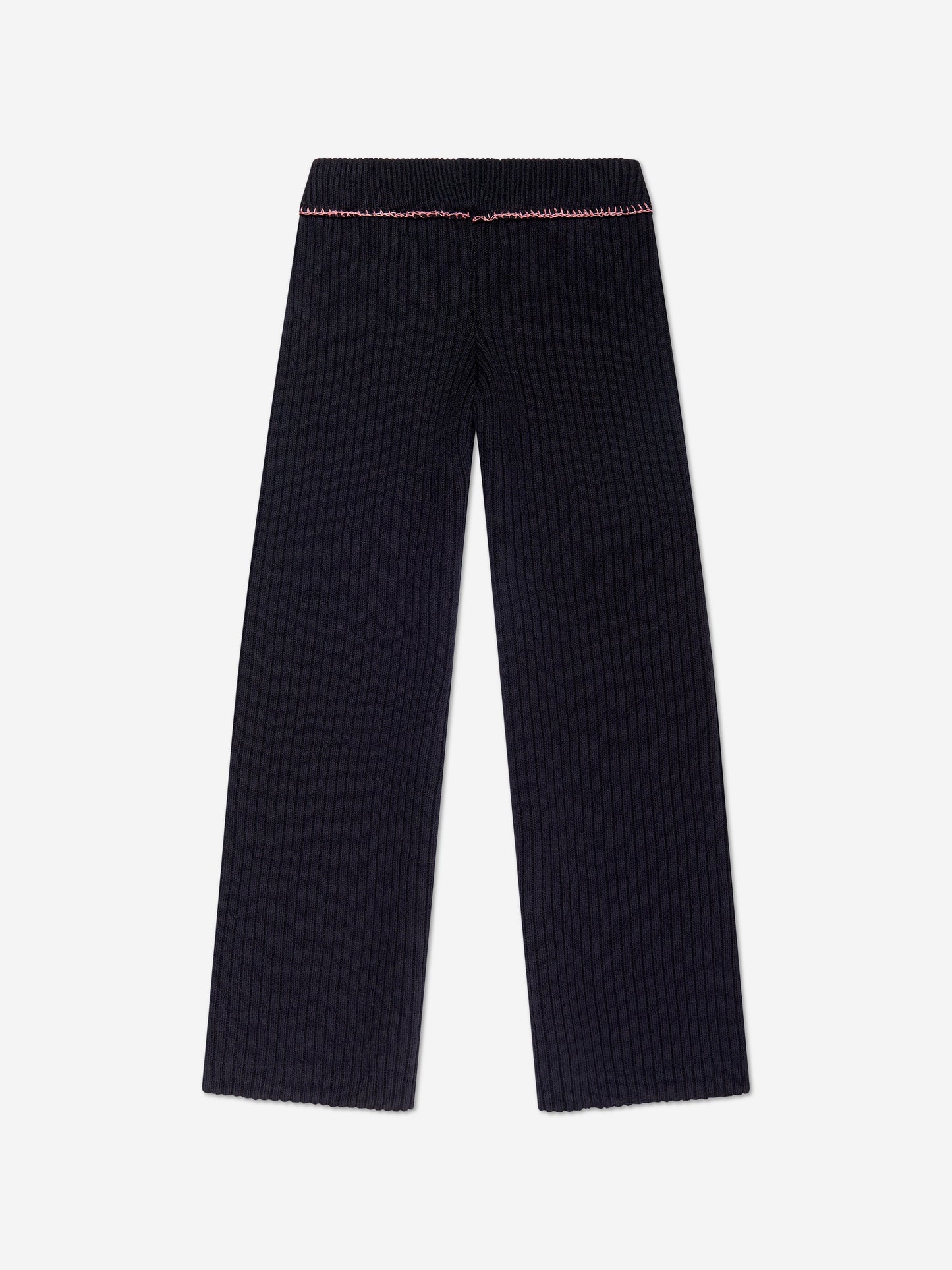 Off-White 女童 Off Stamp 透明罗纹套衫（黑色）