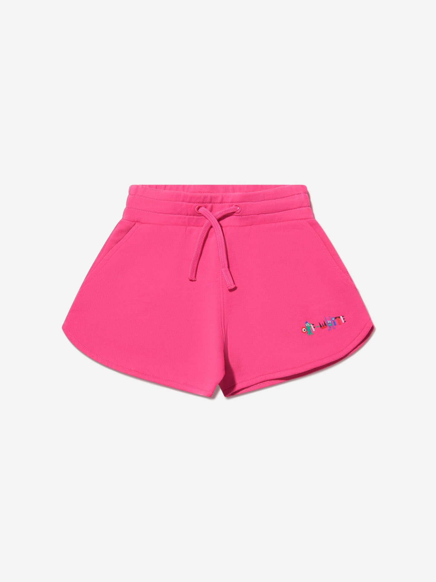 Off-White 女童棉质怪物徽标短裤