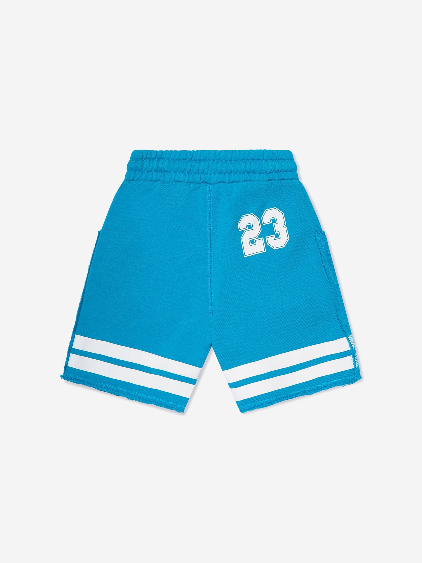 Off-White 男童 Team 23 运动短裤（蓝色）